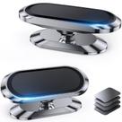 Suporte magnético para telefone para carro Coolpow, pacote com 2 unidades, rotação de 360