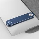 Suporte magnético para telefone, suporte, suporte lateral para laptop, azul