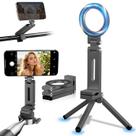 Suporte magnético para tripé para telefone FunAPricity Grey Suporte magnético para tripé para telefone FunAPricity Grey