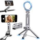 Suporte magnético para tripé para telefone FunAPricity Silver Suporte magnético para tripé para telefone FunAPricity Silver