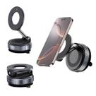 Suporte Magnético Veicular Haste Ajustável À Vácuo Dobrável Rotação 360 Capacidade de até 1,5 Kg