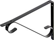 Suporte mão francesa colonial 25cm preto * 8152 002 - prat k Suporte mão francesa colonial 25cm preto * 8152 002 - prat k