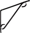 Suporte mão francesa colonial 30cm preto * 8152 003 - prat k Suporte mão francesa colonial 30cm preto * 8152 003 - prat k