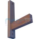 Suporte Mão Francesa De Madeira Para Prateleira, Arandela, Vasos 25x15 cm 5kg NeonX