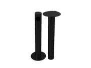 Suporte Max Arara 30 Cm Tubo 1.1/4" (par) Cor Preto