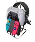 SUPORTE MESA GAMER PARA 2 CONTROLES DUALSENSE E 1 HEADSET / HEADPHONE XBOX / Ps4 PS5 / SWITCH E OUTROS