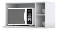 Suporte Micro-ondas Forno Parede 80cm MDF Prateleira Organizador de Cozinha Suporte Micro-ondas Forno Parede 80cm MDF Prateleira Organizador de Cozinha
