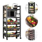 Suporte Microondas Bebedoouro Estante 5 Prateleiras Carrinho Organizador Rack Portatil 5 Andares Armario Cozinha Varanda