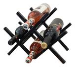 Suporte Mini Aparador Vinho 4 Garrafas Adega Aço Industrial Suporte Mini Aparador Vinho 4 Garrafas Adega Aço Industrial