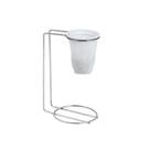 Suporte Mini Coador Individual Para Café e Chá Aço Cromado Prime Suporte Mini Coador Individual Para Café e Chá Aço Cromado Prime