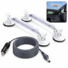 Suporte Mini Veicular Com Cabo 3M Ventosa Reforçada Internet no Carro Ventosa