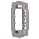 Suporte Modular Pialplus Placa 4X2 - 3 Horizontal - 612122