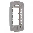 Suporte Modular Pialplus Placa 4X2 - 3 Horizontal - 612122