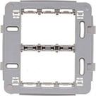 Suporte Modular Pialplus Placa 4X4 - 6 Horizontal - 12124