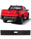 Suporte Moldura Placa Traseira Fiat Strada 2020 até 2023