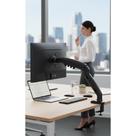 Suporte Monitor Articulado Pistão Gás 17-35" 2x USB Preto