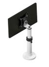 Suporte Monitor Balcão Teto Ajuste Telescópio Branco 10 A 32 Polegadas