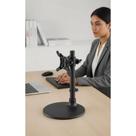 Suporte Monitor Inclinável 10-26" P/ Mesa, Organiza Cabos