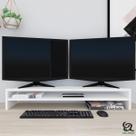 Suporte Monitor Mdf Base Notebook Mesa Escritório Compacta
