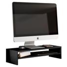 Suporte Monitor Notebook Soft Moderno MDF 65CM Preto Abmaza