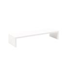 Suporte Monitor Simples Para Escritório E Desktop Mdf 80x20x10 Branco Suporte Monitor Simples Para Escritório E Desktop Mdf 80x20x10 Branco