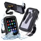 Suporte Moto Gps Impermeável Chuva Prova D'água 360º Ifood Bolsinha ziper