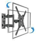 Suporte Multi Articulado PRETO para TV 26" a 55" ELG - P400