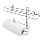 Suporte Multiuso Papel Toalha Duplo Parede Cromado Porta Rolos Pvc Alumínio Suporte Multiuso Papel Toalha Duplo Parede Cromado Porta Rolos Pvc Alumínio