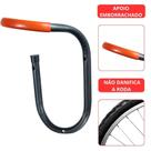 Suporte Multiuso Parede Pendurar Bicicleta Grande Bike Roda Tipo U