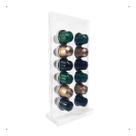 Suporte Nespresso Em Acrílico Luxo 24 Cápsulas Transparente Cor Transparente Cristal