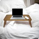 Suporte Notebook Dobrável Apoio Cama Poltrona Escritório Recepção