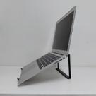 Suporte Notebook Ergonômico Aço na cor Preta ou Branca (a escolha)