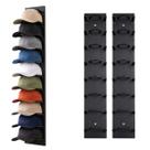 Suporte Organizador Bone Kit 2 Uni Chapeu Gancho Adesivo Parede Porta Armario Closet Entrada Expositor Casa Sala Quarto
