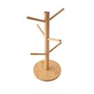 Suporte Organizador Canecas Bambu 15,5x15,5x34cm Suporte Organizador Canecas Bambu 15,5x15,5x34cm