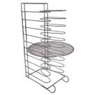 Suporte Organizador Para Pizza 25 A 35 Cm-10 Prateleiras