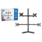 Suporte p/ 4 Monitores Ajustavel com Base 10 a 32 pol trader Suporte p/ 4 Monitores Ajustavel com Base 10 a 32 pol trader