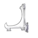 Suporte P/ Pratos e Azulejos Acrílico Transparente 24cm