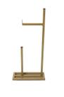 Suporte Papel Higiênico Dourado, Reforcado, Kasadi Moveis