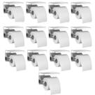 Suporte Papel Higienico Parede Kit 13 Uni Inox Banheiro Lavabo Prateleira Apoio Celular Porta Objeto Multiuso Parede Resistente