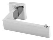 Suporte Papeleira Porta Papel Higiênico Inox 304 Quadrada