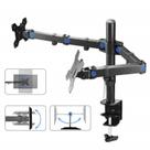 Suporte para 02 Monitor / Tv de mesa, vesa 75*75/100*100mm