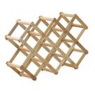 Suporte para 10 garrafas de Vinho Retrátil Ecokitchen Bambu 50x27 cm - Mimo Style - BM19142 Suporte para 10 garrafas de Vinho Retrátil Ecokitchen Bambu 50x27 cm - Mimo Style - BM19142