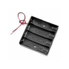 Suporte para 4 baterias modelo 18650 de 3.7V