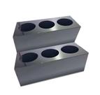 SUPORTE PARA 6 BISNAGAS FIFO ORIGINAIS 710 ml ACRÍLICO PRETO 2 NÍVEIS