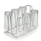 Suporte Para 6 Copos Art Cook Cromado 1605 Arthi