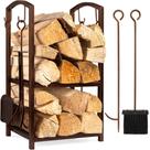 Suporte para Armazenamento de Lenha Best Choice - Conjunto com 5 Peças