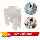 Suporte para Babá Eletrônica de Berço com Maior Segurança e Instalação Plug And Play Branco OEM