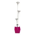 Suporte para Balões Cachepot com 3 Hastes - Cor Pink