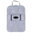 Suporte Para Bancos de Carros 5 Bolsos Cor Cinza RE106 Snel Home