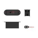 Suporte Para Bateria 9V Com Tampa Conectora Para Captador De Guitarra E Baixo - Caixa Para 2